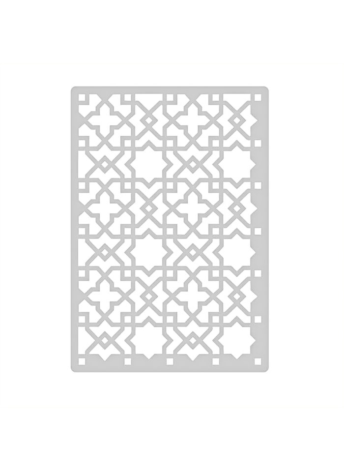 Stencil Marroquino Yekaterina para Massas 42x60cm 1mm