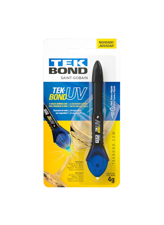 Super Cola UV Tekbond Caneta 4g