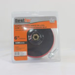Suporte para Disco de Lixa com Velcro e Adaptador 150MM Bestfer - foto 1
