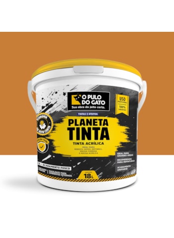 Tinta Acrílica Planeta Tinta 18L Terracota Marte - Pulo do Gato