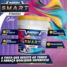 Tinta Elástica Smart Color Semi Brilho 18L Branco Neve