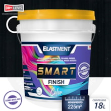 Tinta Elástica Smart Color Semi Brilho 18L Preto