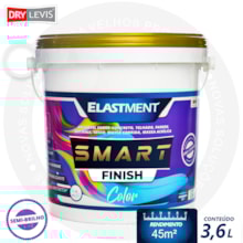 Tinta Elástica Smart Color Semi Brilho 3,6L Branco