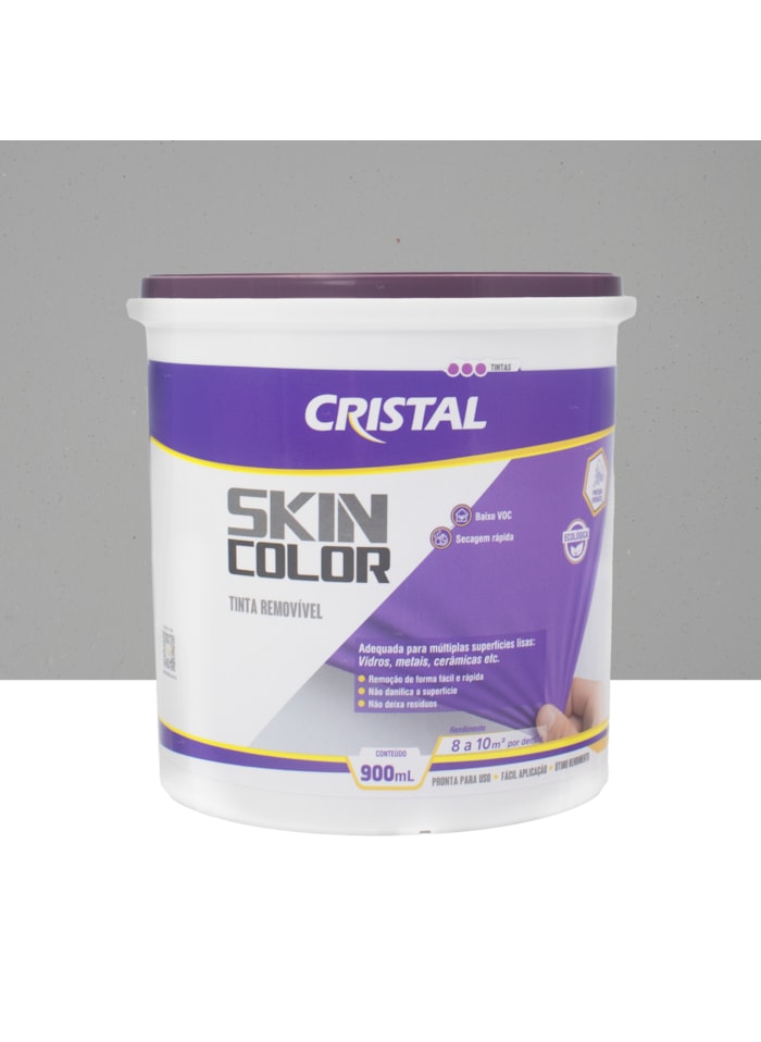 Tinta Removível Skin Color Cristal, 900ML Iva - Fácil de Aplicar, Pronto para Uso