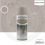 Tinta Spray Efeito Pedra Rust-Oleum 340G Marrom Claro - foto 2