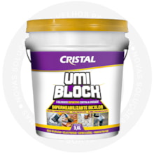 Umi Block Cristal - Impermeabilizante para Pequenos Reparos 3,6L