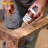 Wood Wood Massa Flex Reparo Fácil para Madeira 90G Castanho