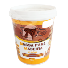 Wood Wood Massa Flex Reparo Fácil para Madeira 90G Marfim