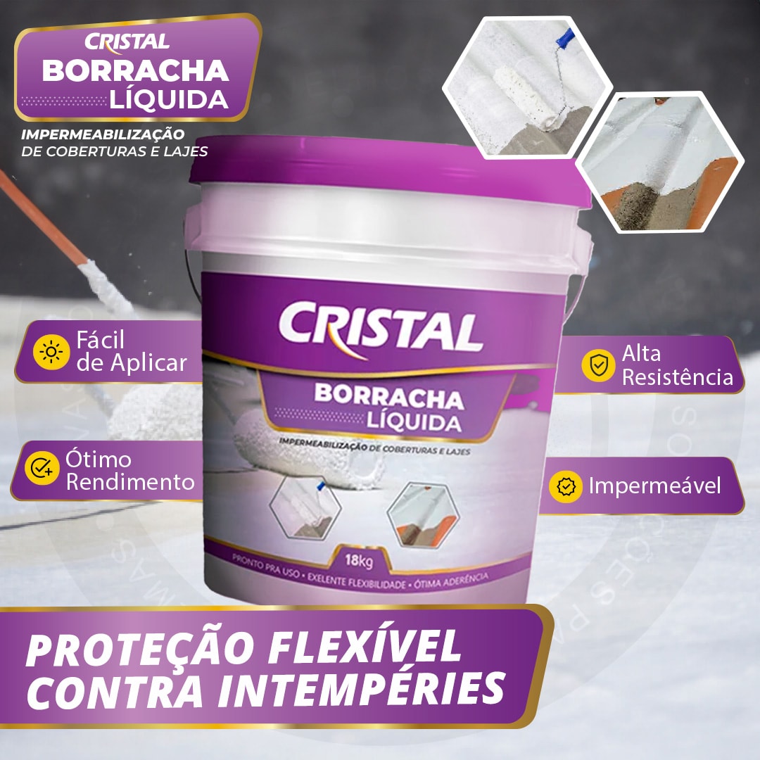Borracha Líquida Crystal