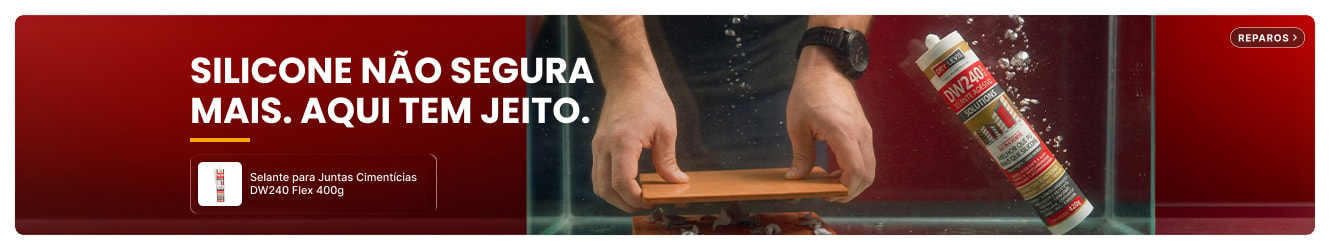 DRYLEVIS SELANTE ADESIVO DW240 | Vede, fixe e proteja diferentes superfícies com um único selante profissional