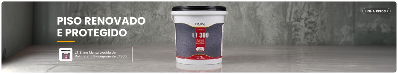 LT300 da LT SHINE | Piso renovado e protegido