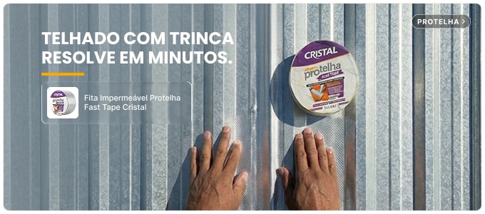 PROTELHA FAST CRISTAL | Telhado com trinca resolve em minutos.