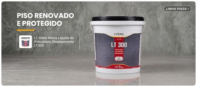 LT300 da LT SHINE | Piso renovado e protegido
