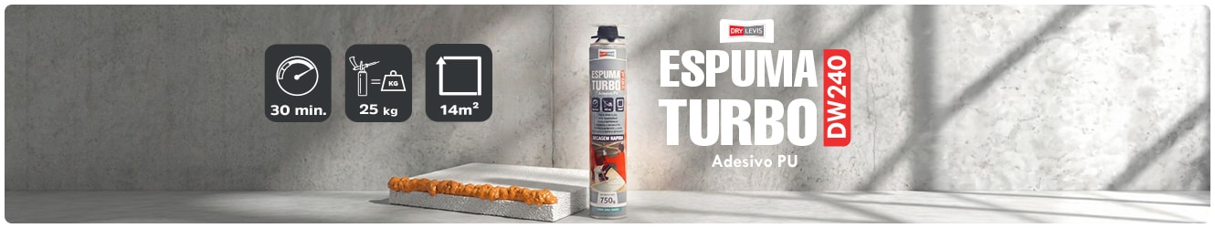 ESPUMA EXPANSIVA DW240 | Fixa em minutos o que outros levam o dia inteiro pra colar.