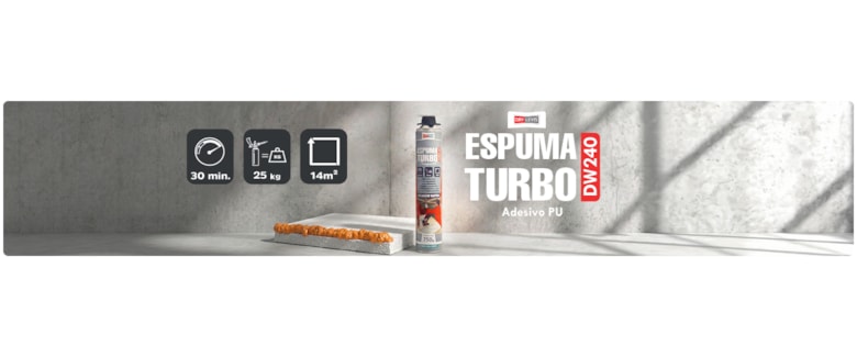 ESPUMA EXPANSIVA DW240 | Fixa em minutos o que outros levam o dia inteiro pra colar.