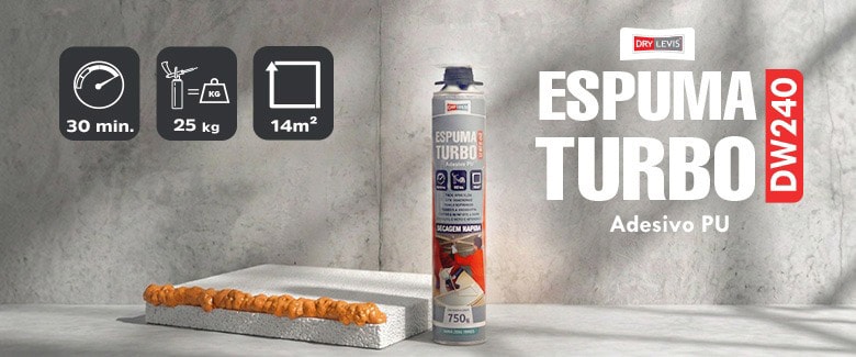ESPUMA EXPANSIVA DW240 | Fixa em minutos o que outros levam o dia inteiro pra colar.