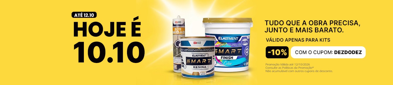 Hoje é 10.10: -10% em kits com o cupom DEZDODEZ, válido até 12/10