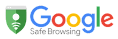 Selo de segurança e confiança Google